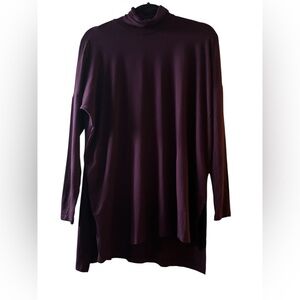 Eileen Fisher Elegant Women's Purple Top